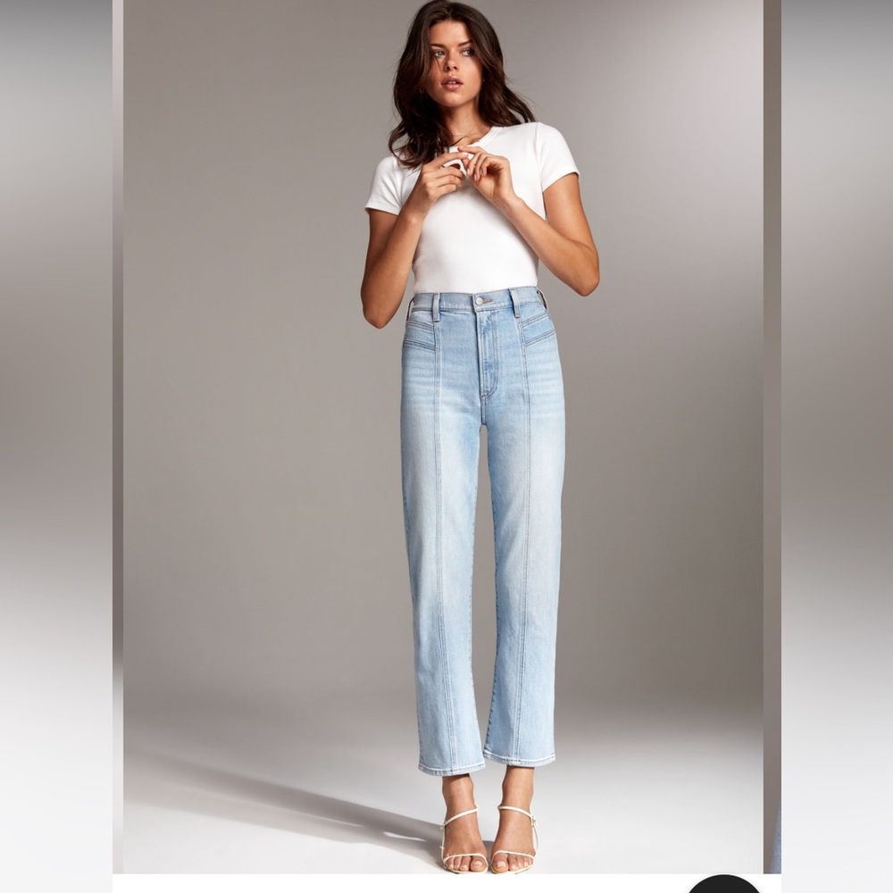 Denim Forum the 70s retro cheeky straight jeans